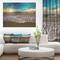 Designart - Ocean Waves at Sunrise - Sea & Shore Photography on wrapped Canvas